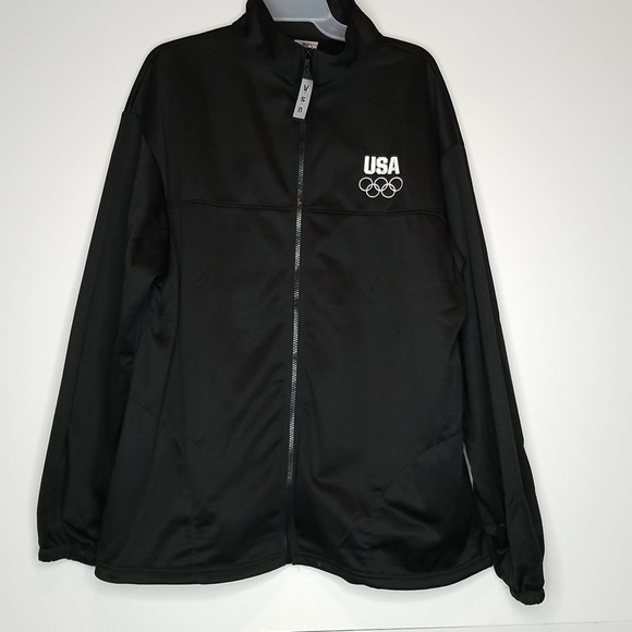 Olympic Committee U.S. Beijing Winter Olympics 2022 Sweatshirt Jacket Size XXL - Picture 1 of 8